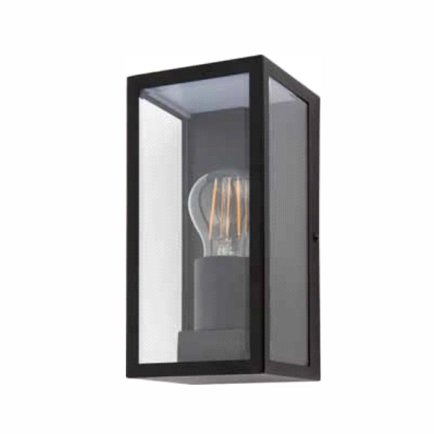Ailia Imports Ridgewood Exterior Wall Light Black