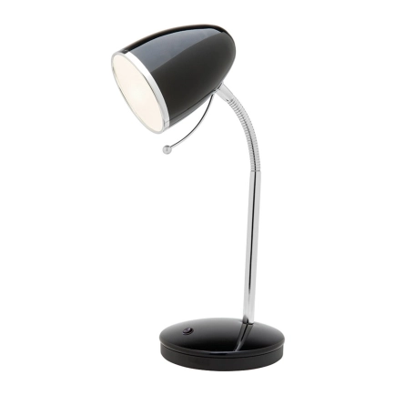 Mercator Lighting Sara USB Desk Lamp Black