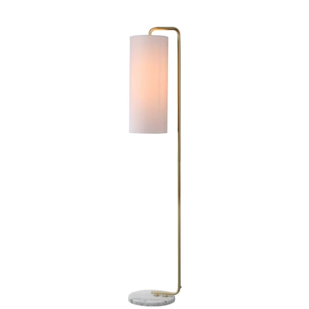 Lexi Lighting Adele Floor Lamp G9old/Marble/Fabric