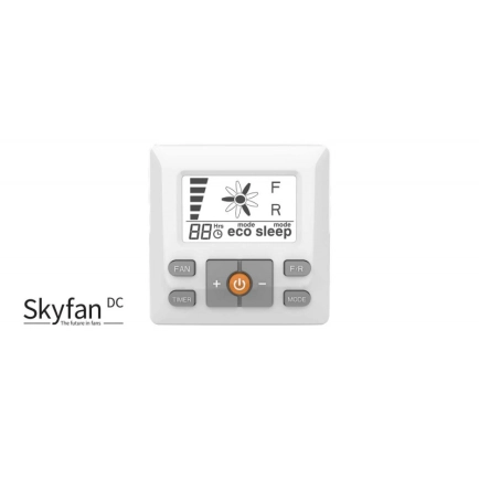 Sky DC Ceiling Fan wall controller for fans with NO Light