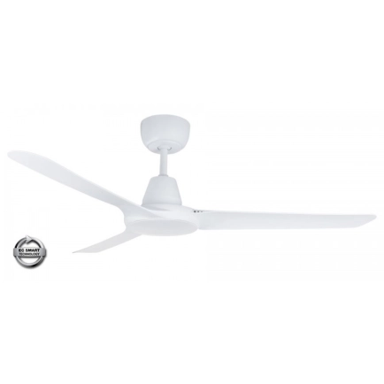 Ventair Spyda EC 50" White Ceiling Fan - No Light