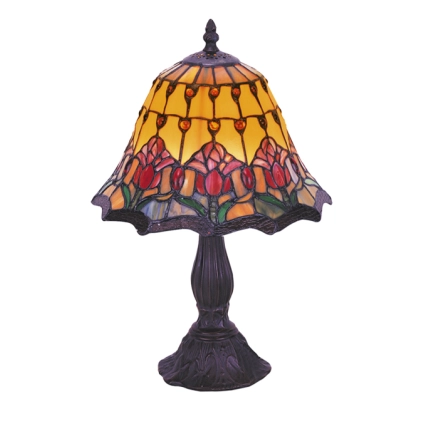 G and G Brothers Red Tulip Table Lamp TL-10235/305