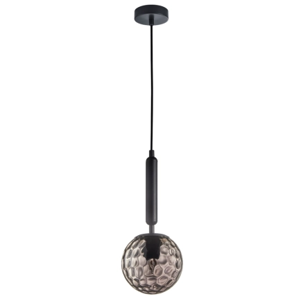  CLA Trattino2 1lt Pendant Light - Smoke Glass