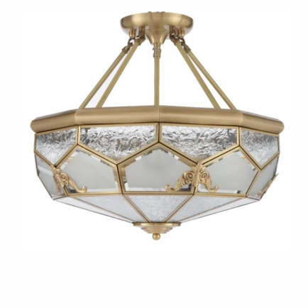 Telbix Lighting Valmont Brass Pendant Light