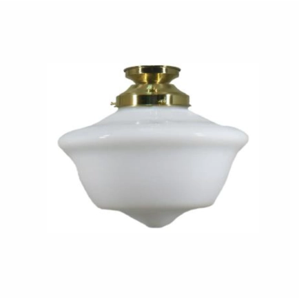 Lode - Victorian Schoolhouse 12inch Brass DIY Light Fitting