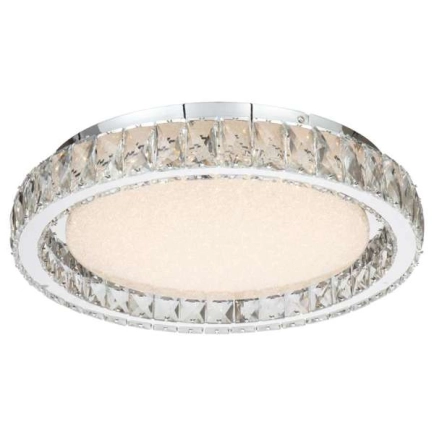 Telbix Lighting Zayla Crystal Look LED Oyster 440mm