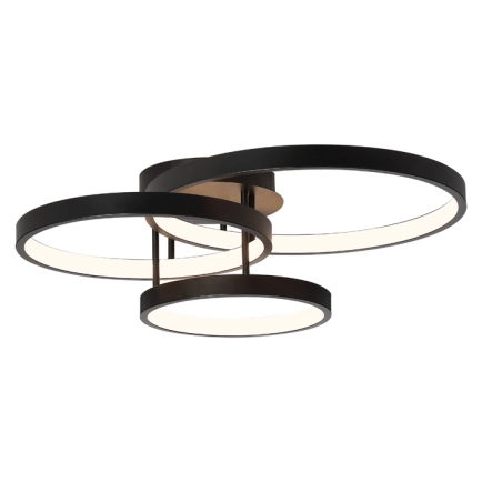 Cougar Lighting Zola 3 Light CTC LED  - Black