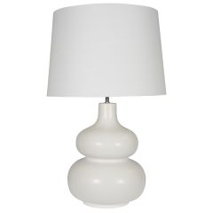 ***Atlanta White 06-222 Table Lamp