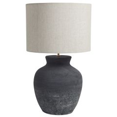 ***Riverstone Charcoal 06-252 Table Lamp