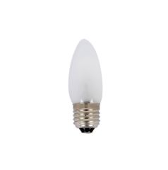 Lusion Lighting Candle 28W 3000K E27 Frosted Halogen Globe