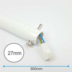 18627/05 900mm Extension rod 27mm White