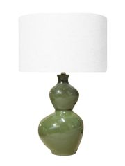 Floreat Green Ceramic 970815 Table Lamp