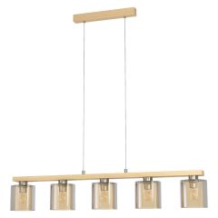 98592 Eglo Castralvo 5 Light Pendant Light