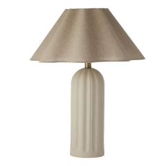 Alberta Natural FU3410 Table Lamp