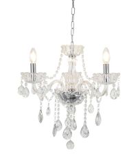 Allegra 3 Light Pendant Clear