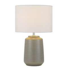 Anni Table Lamp Grey/White
