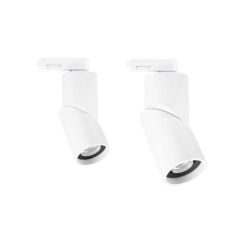 Unios Axis White Track Spotlights - 2 sizes
