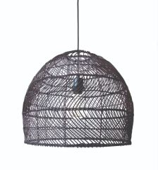 Fiorentino Lighting Bangkok Black Timber Pendant