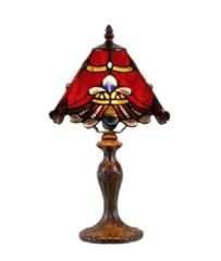 G&G Brothers TL-081072R/311S/2 Benita Red Cone Table Lamp