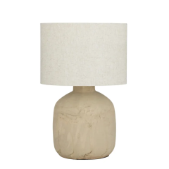 Bexley Taupe Ceramic FU3382 Table Lamp