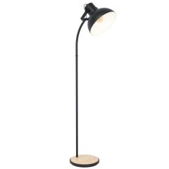 Eglo Lighting Lubenham Floor Lamp Black/Wood