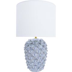**Blue Reactive Shell YE6104 Table Lamp