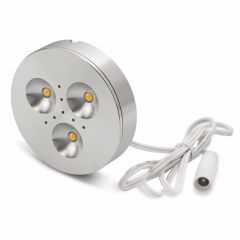 Ailia Imports - Cab 3 3watt Cabinet Light - Aluminium 3000K