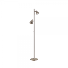 Carson Nickel 2 Light Floor Lamp