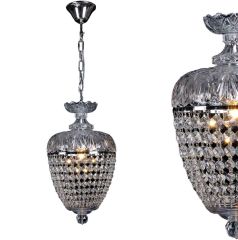 Chopin 1 Light Crystal Pendant Lode