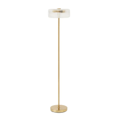 Deluca Metal/Glass FU3416 Floor Lamp
