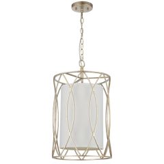 Telbix Lighting Dover33 3LT Pendant Silver OFF