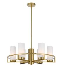 Telbix Eamon 6 light Matt Brass Pendant Light