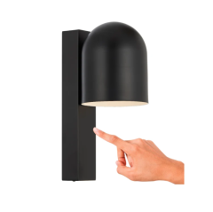 Telbix Lighting Echo Touch Wall Light Black