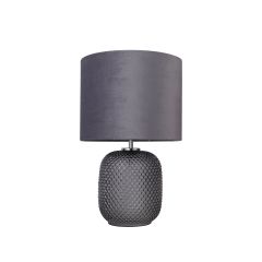 Elvira TL Smokey Glass Base/Velvet Shade - LL-14-0146
