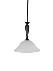 Alia Imports - Evie 1 Light Black pendant light