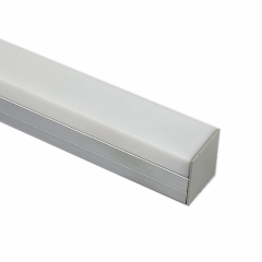 EXT-011 Aluminium Extrusion - Silver with Opal diffuser