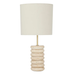Firenze Travertine Natural FU3457 Table Lamp