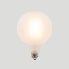 G125 - 10w LED Porcelain Frosted Globe