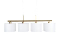 Ailia Imports Giada 4 Light Brushed Gold Pendant light