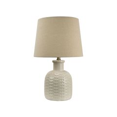 Oatmeal Coast Bottle HACO353 Table Lamp