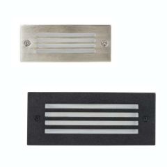 HV3008 HV3005 Grill LED step Lights - Black & 316 Stainless Steel