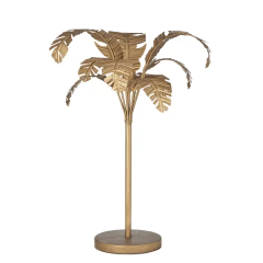 Coast to Coast Imports Ibiza Gold Palm Tree Table Lamp