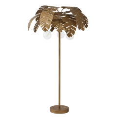 Coast to Coast Imports Ibiza Gold Palm Tree Floor Lamp