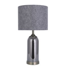 ***Iris Grey Table Lamp LL-27-0046