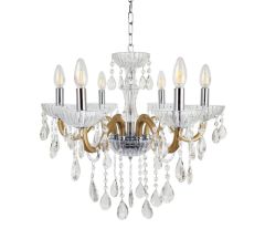 Ailia Imports Jolene 6lt Crystal pendant
