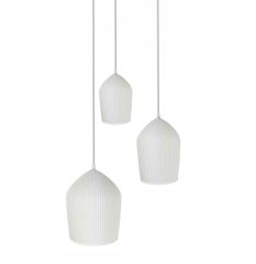 Ailia Imports - Karon 3 Light cluster / Cord drop