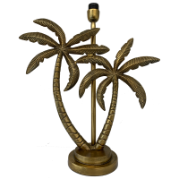 Double Palm Tree LAM243 Ant Gold BASE ONLY