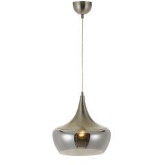 Telbix Lighting Landy Pendant Nickel/Smoke Light 