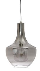 Fiorentino Lighting Loriente Smoke Glass Pendant Light