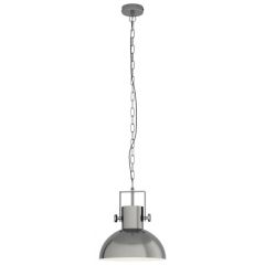 Eglo Lubenham 1 Light Pendant Nickel 43172N
